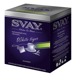 Чай SVAY Белый тигр, улун, саше 20*2г. OTSV07533