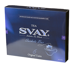 Чай SVAY набор SACHETS BAR, 6 вкусов, 60 саше