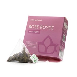 Зеленый чай Роуз Ройс Tea Point, 15 пирамидок