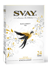 Чай черный SVAY Black Variety SWALLOW, 24 пирамидки