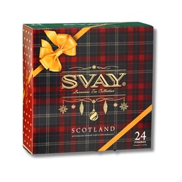 Чай SVAY SCOTLAND, 4 вкуса, 24 пирамидки