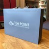 Пакет подарочный TEA POINT 35*25*10 см, серый 100003434 - фото 14664